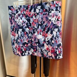 Floral skirt in Blue and Pink